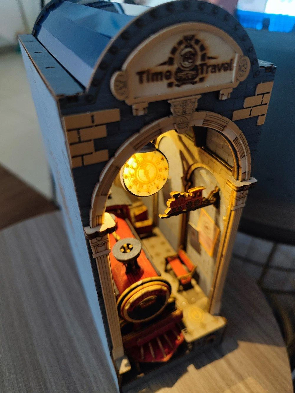Robotime Mini namas 3D konstruktorius TIME TRAVEL