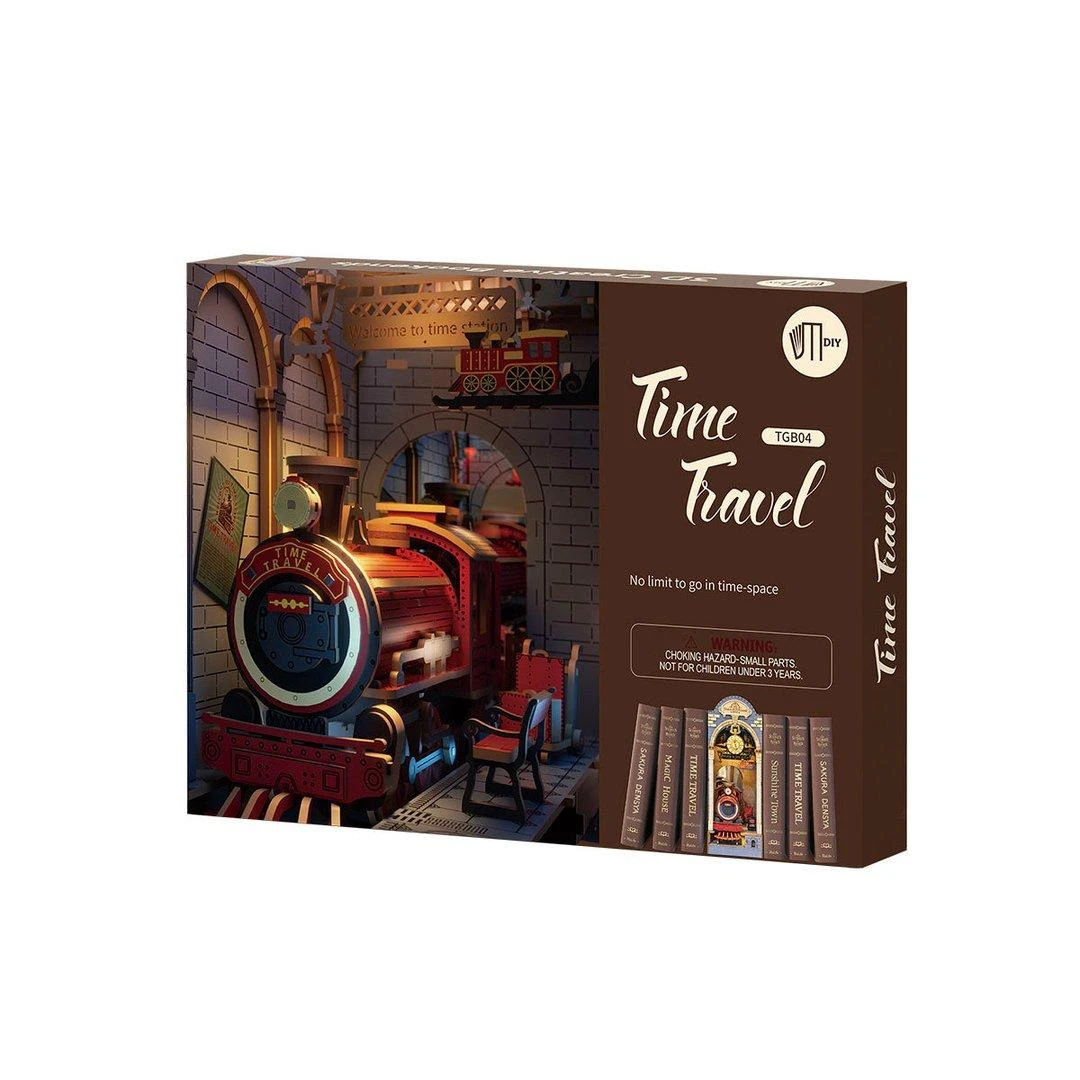 Robotime Mini namas 3D konstruktorius TIME TRAVEL
