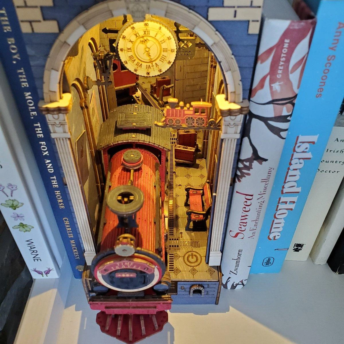 Robotime Mini namas 3D konstruktorius TIME TRAVEL