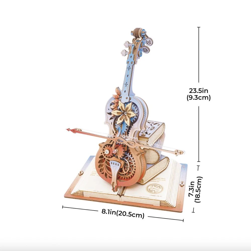 Robotime Muzikinis 3D medinis konstruktorius Svajonių simfonija