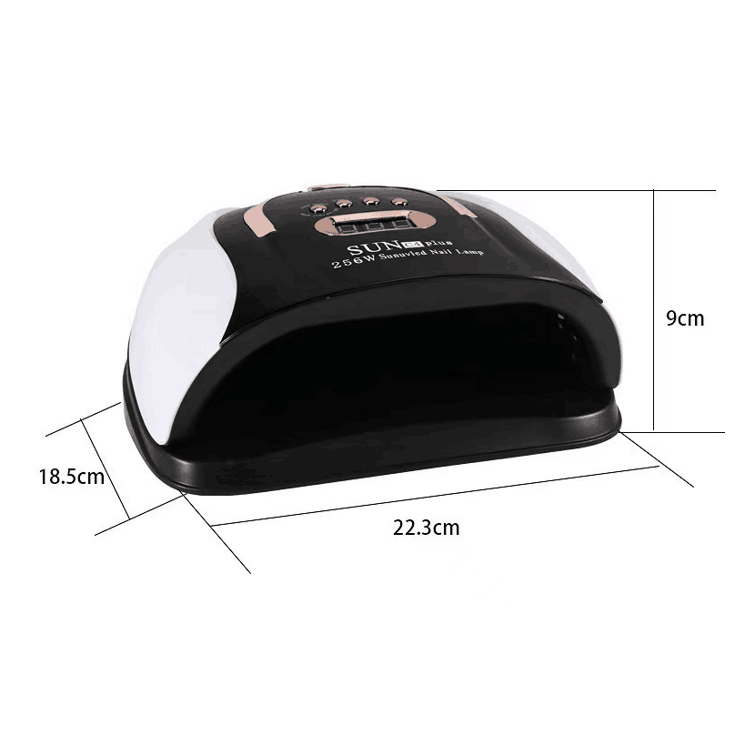 UV/LED Nagų lempa Sun C4 Plus 256W su 57 LED ir LCD ekranu