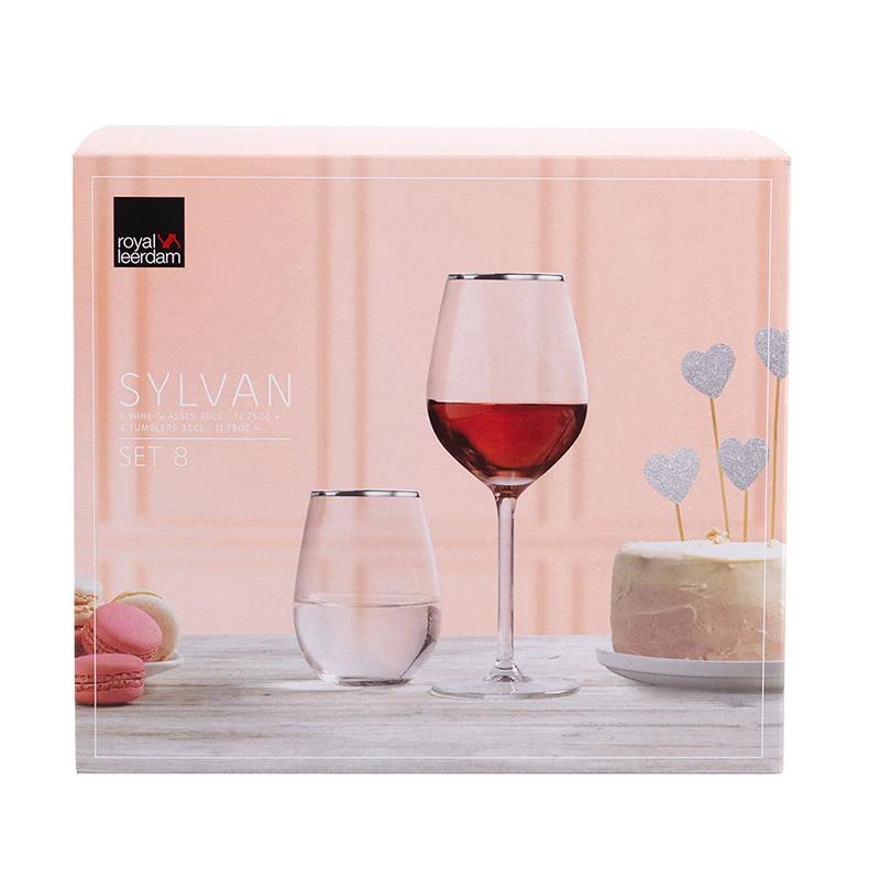 Royal Leerdam Rinkinys Sylvan (4+4) 380/350ml
