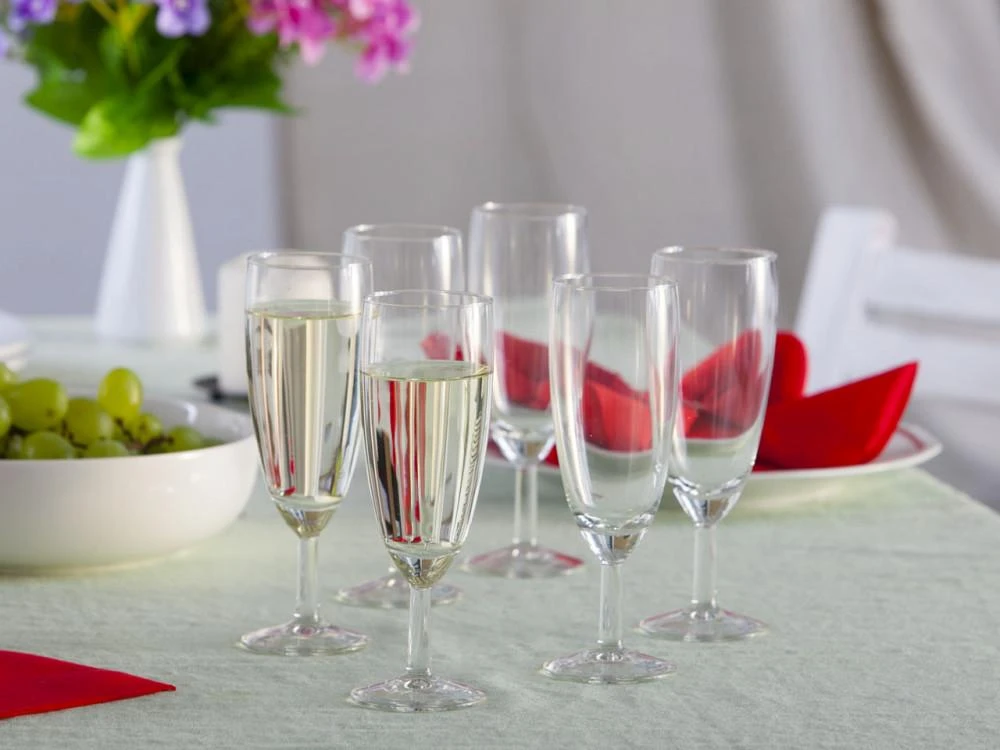 Šampano taurių balionų rinkinys, 6 vnt., po 150 ml