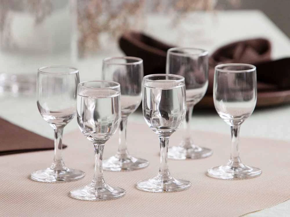 Royal Leerdam Diamond Deimantinis 6 degtinės stiklinių rinkinys, 35 ml
