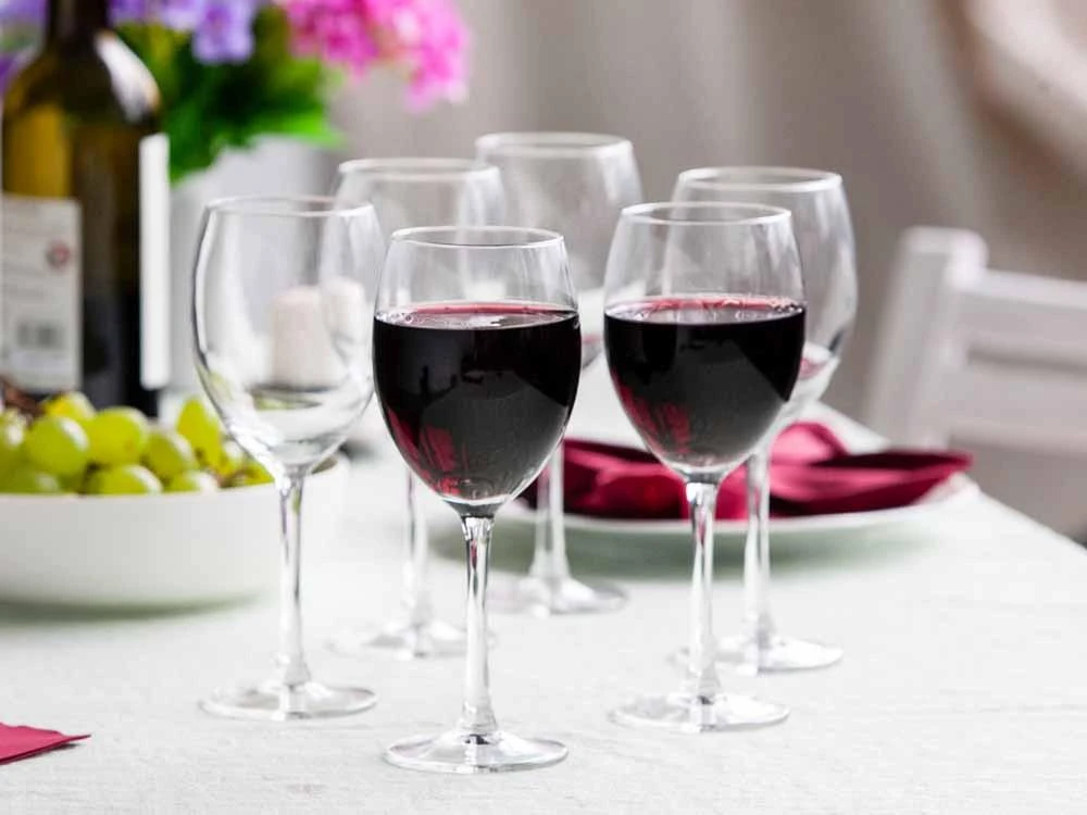 Royal Leerdam Diamond Deimantinis 6 raudonojo vyno taurių rinkinys, 330 ml