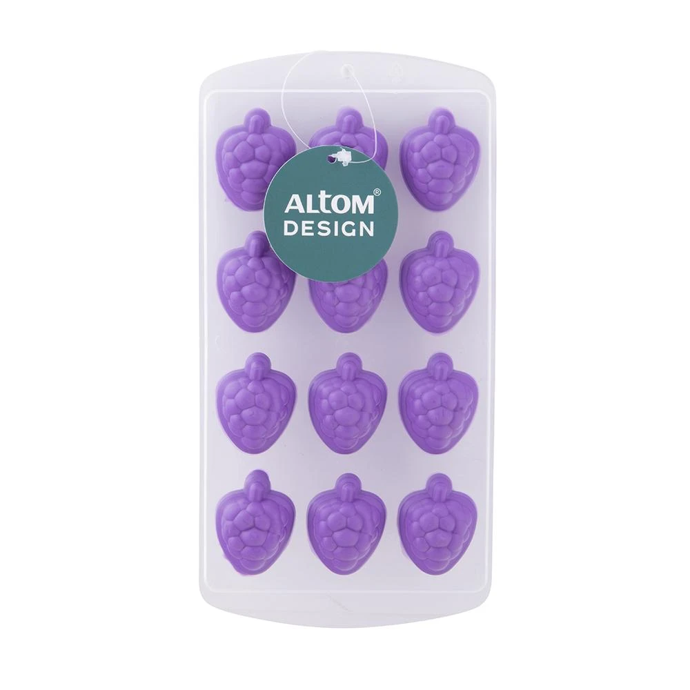 Grapes design ice cube mould 21x11x2 cm