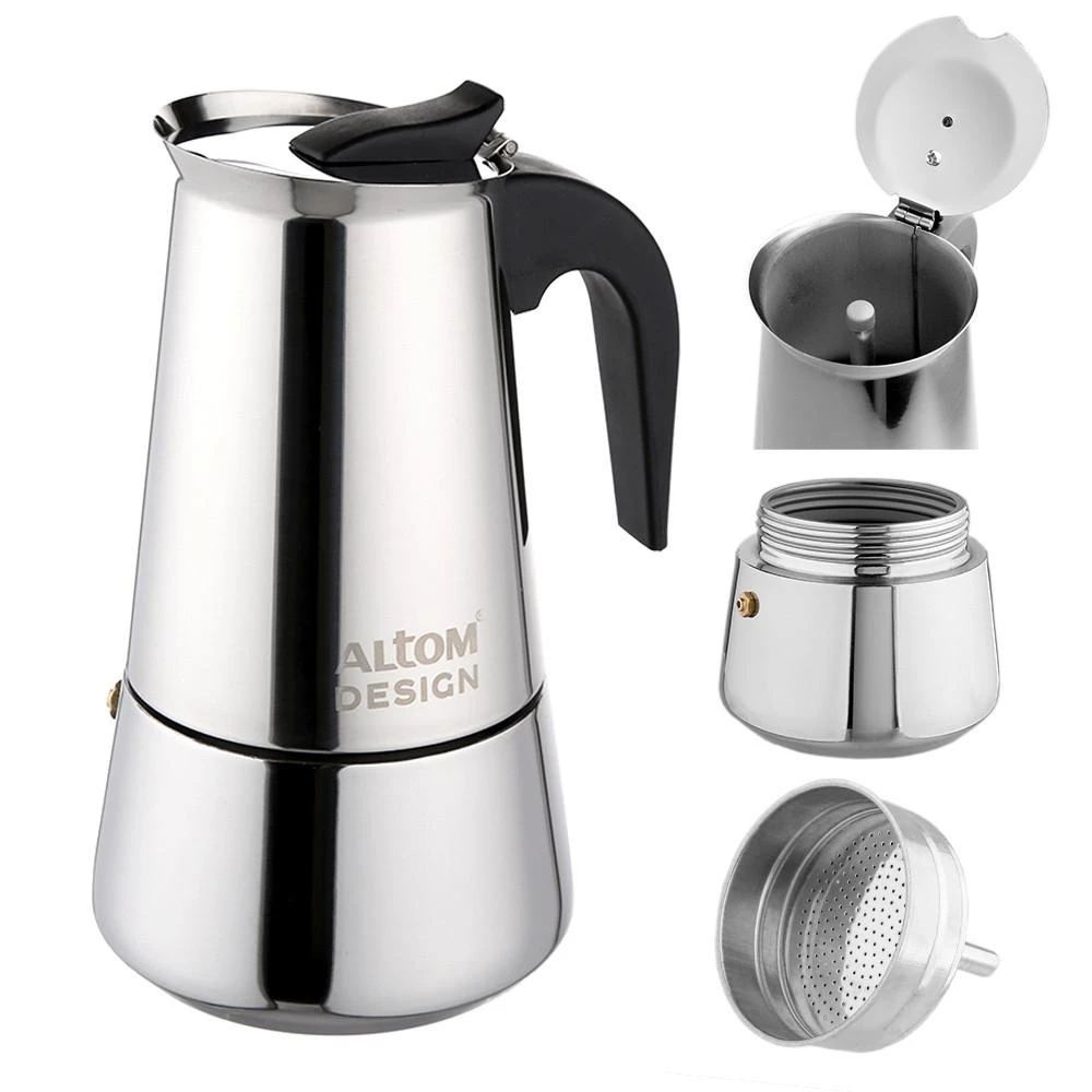 Steel Nerūdijantis plienas 450ml 9 cups