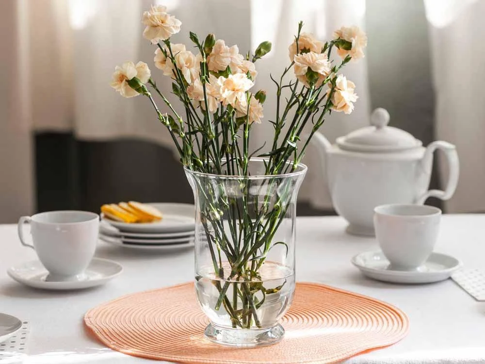 Lotos vase h-19 cm