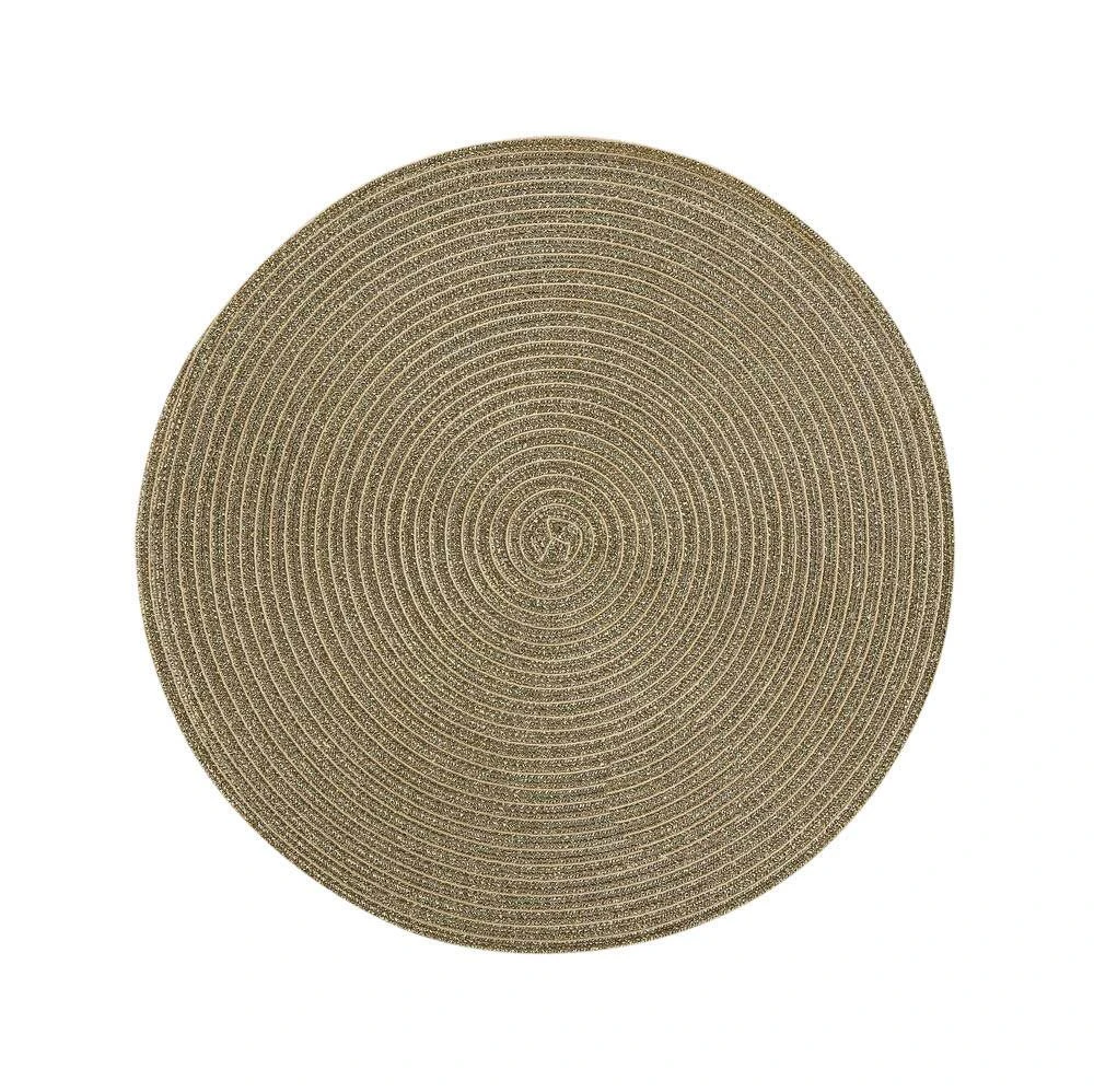 Table mat dia. 38 cm auksinis