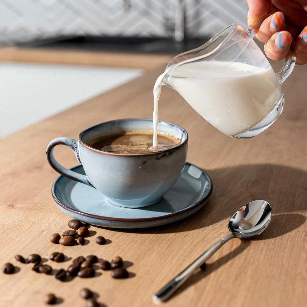 Glass milk jug 200ml 9,2x7,5x9,2 cm