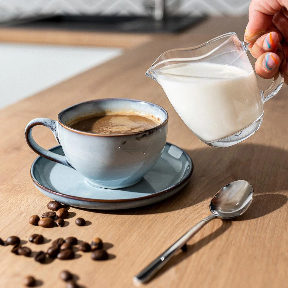 Glass milk jug 200ml 9,2x7,5x9,2 cm
