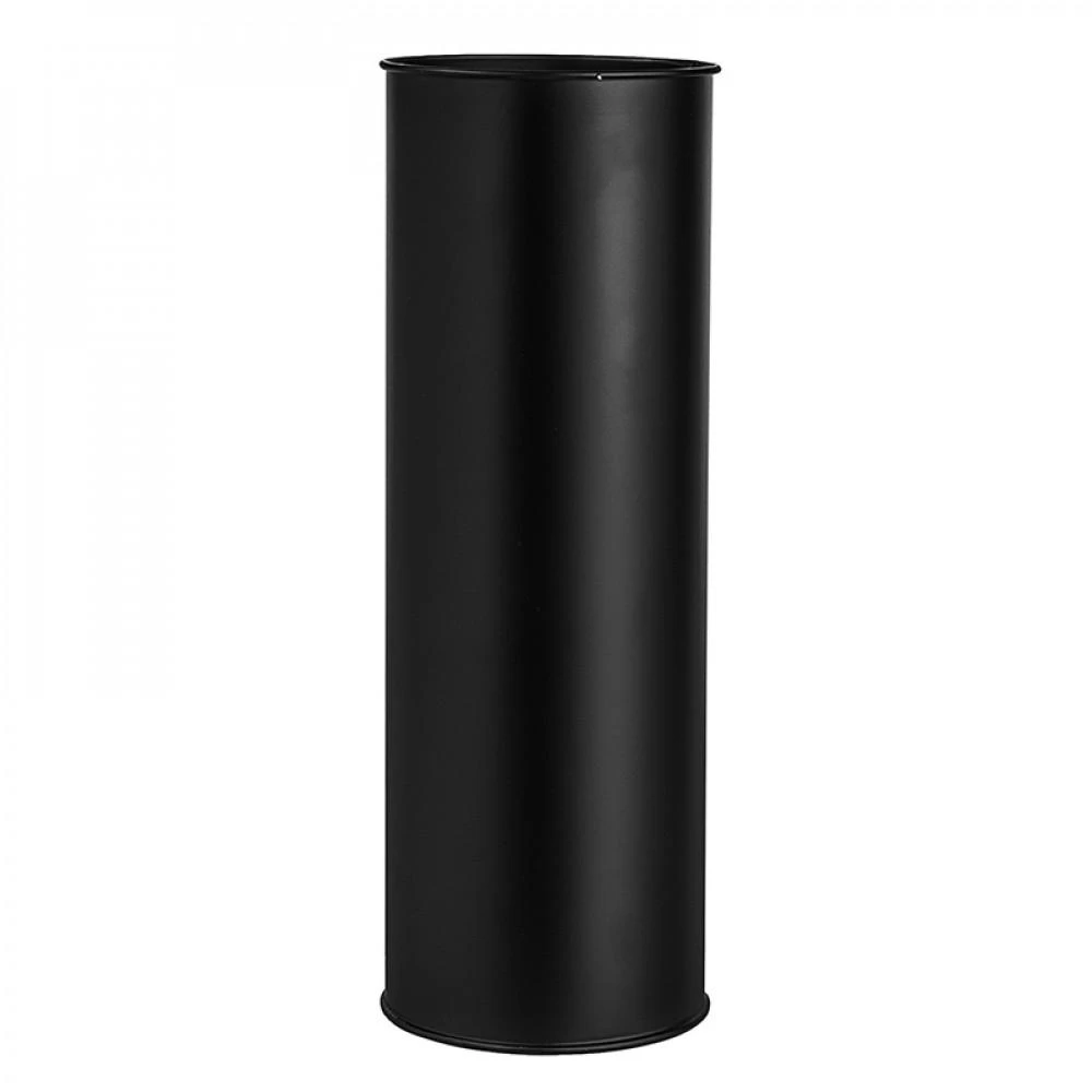Toilet brush in juodas metal case 9,5x26,5x38 cm