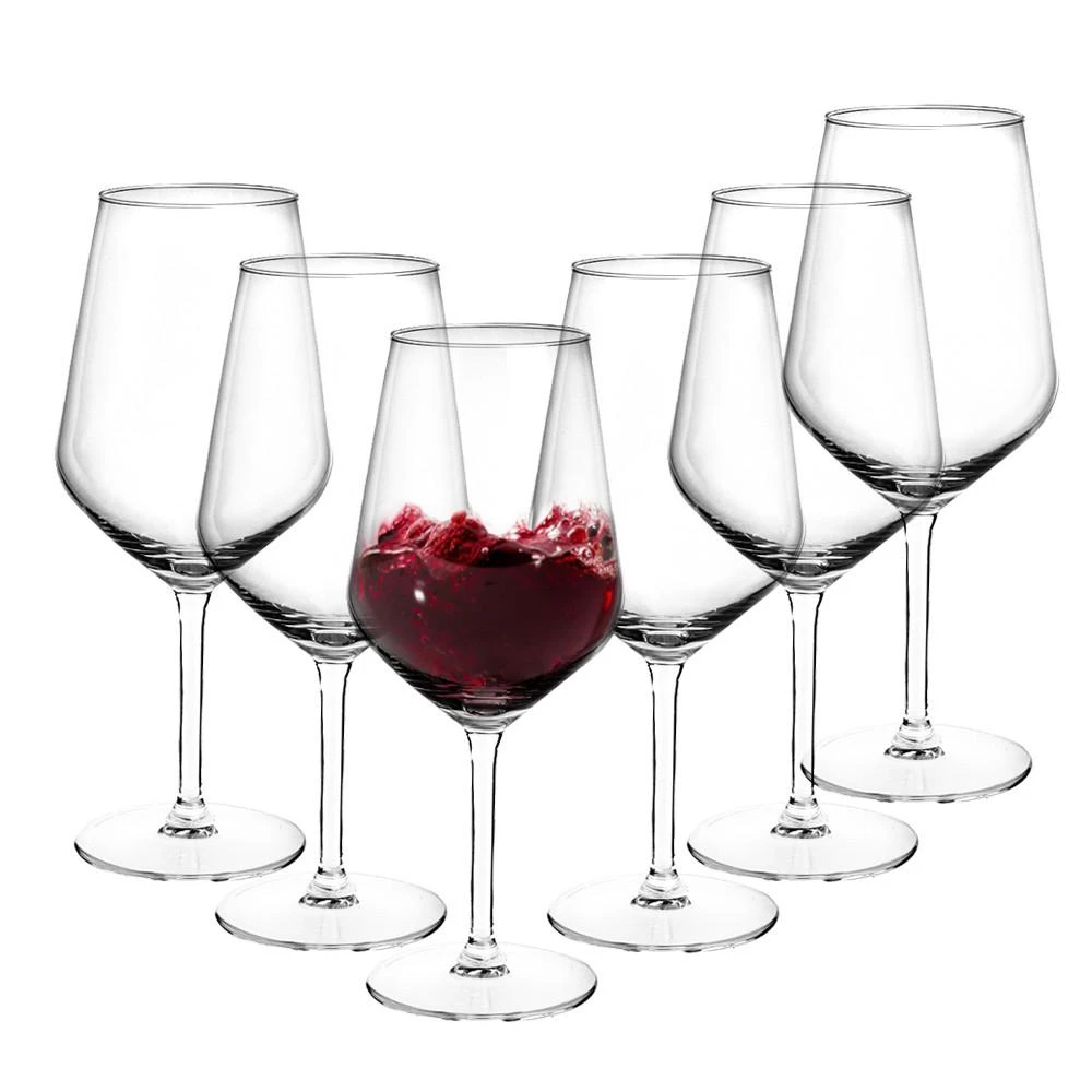 Rubin 6 vnt. raudonojo vyno taurių rinkinys, 530 ml