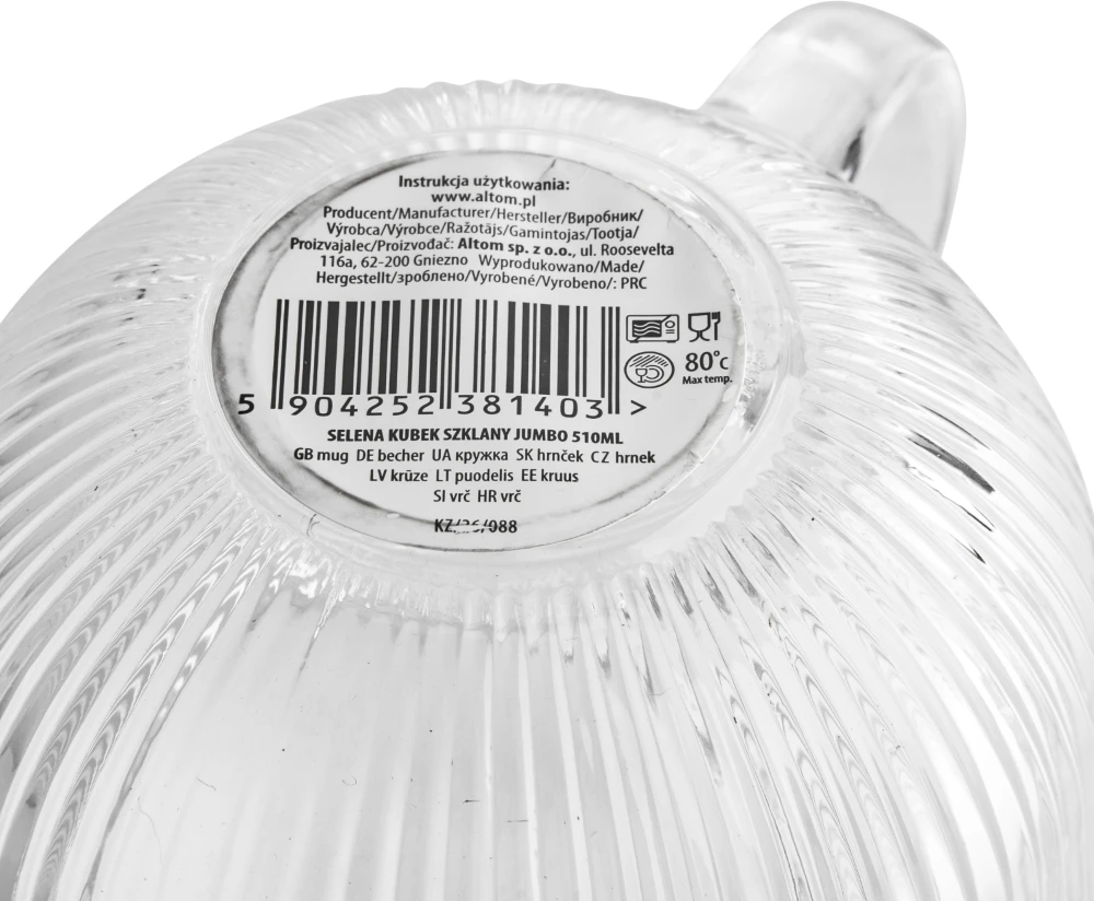 Altom Design Stiklinis puodelis "Selena" 510 ml