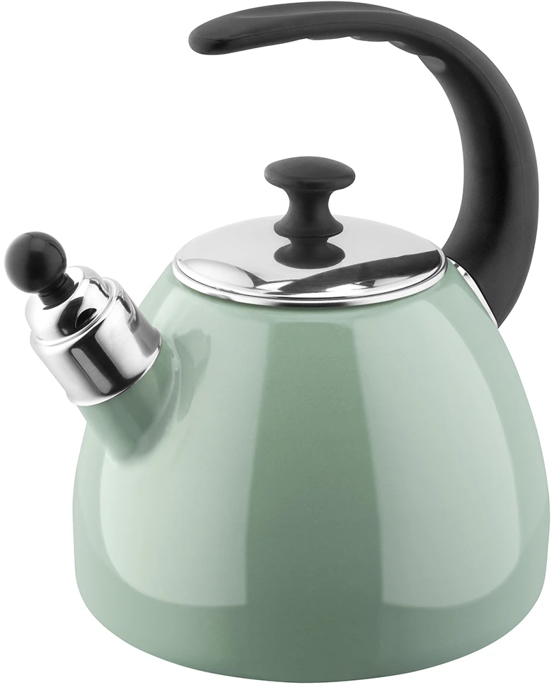 Balbina enamelled conical virdulys 2,5 L sage