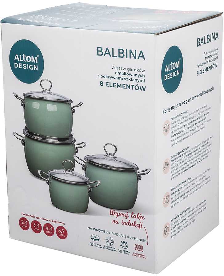 Sage Balbina 8 dalių virtuvės reikmenų rinkinys, šalavijas