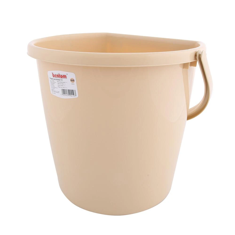 Wall bucket 11l beige