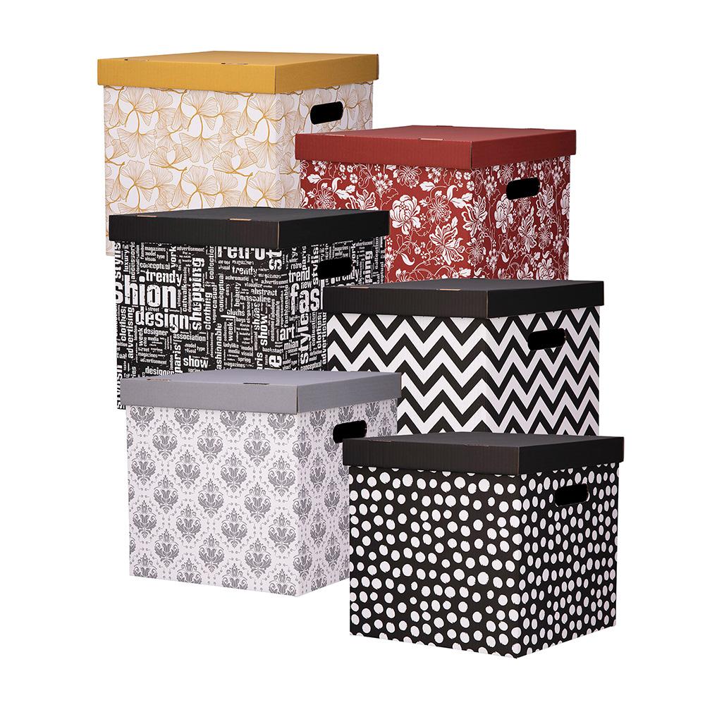 Lumarko Decorative Cardboard Box 33X33X32CM