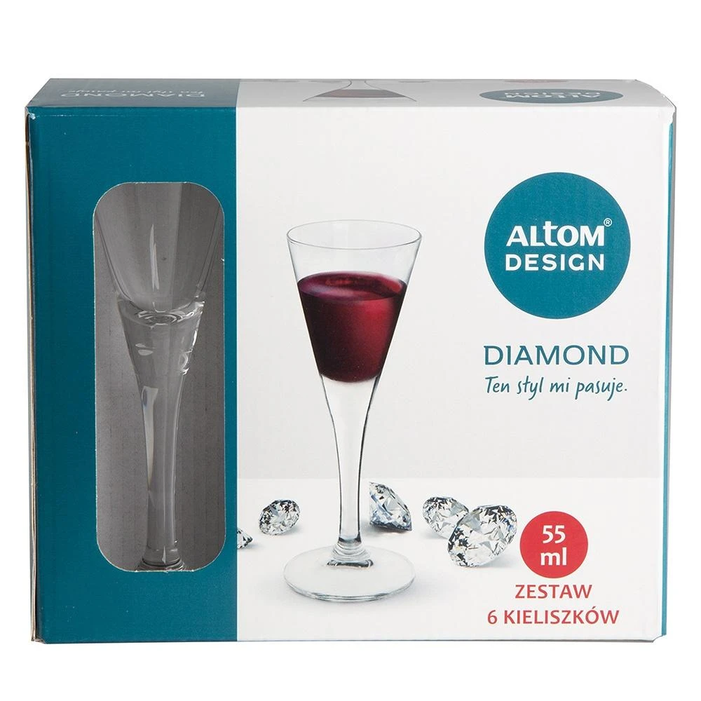 Royal Leerdam Diamond set of 6 liqueur glasses 55 ml