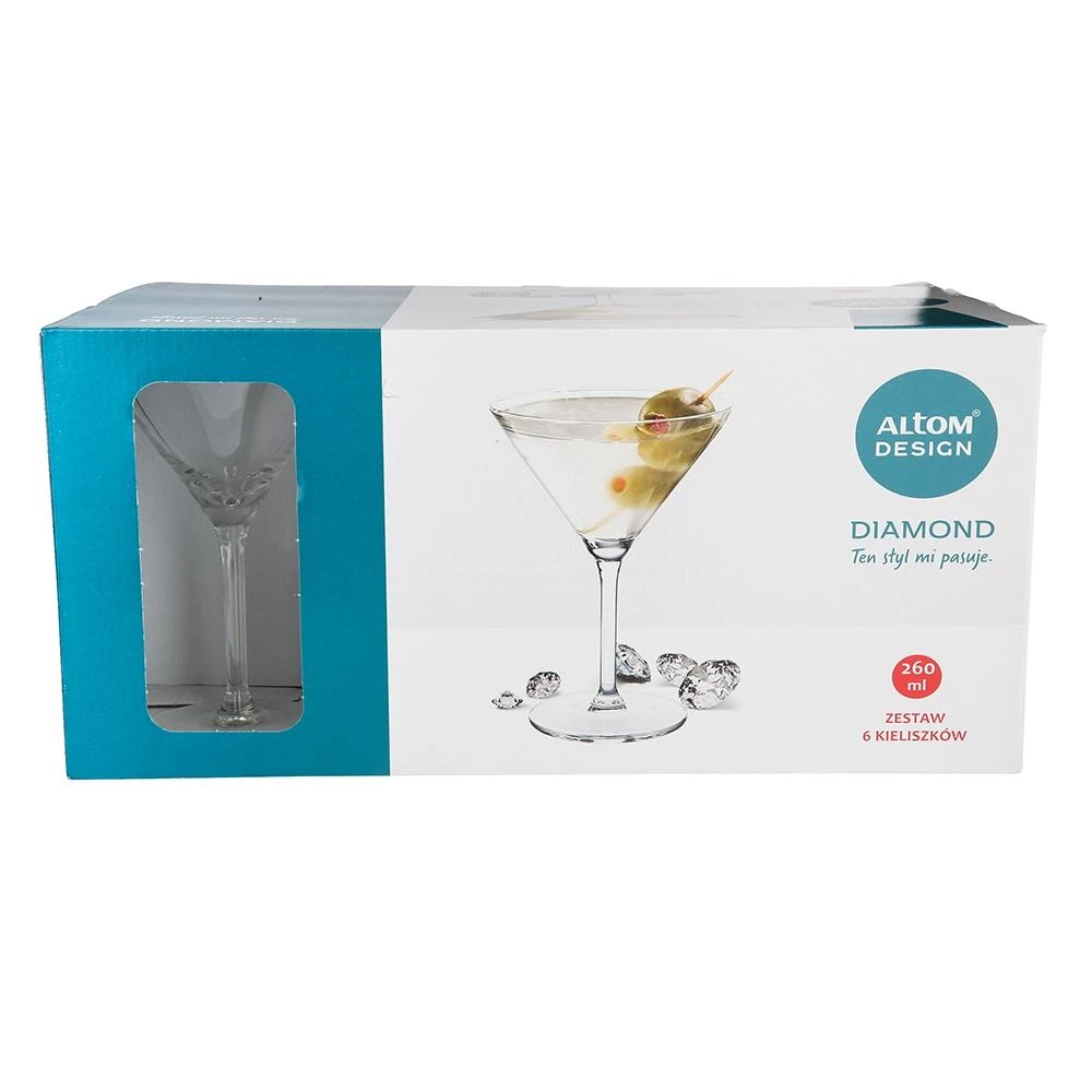 Royal Leerdam DEIMANTINIAI MARTINI AKINIAI 260ML 0102003136