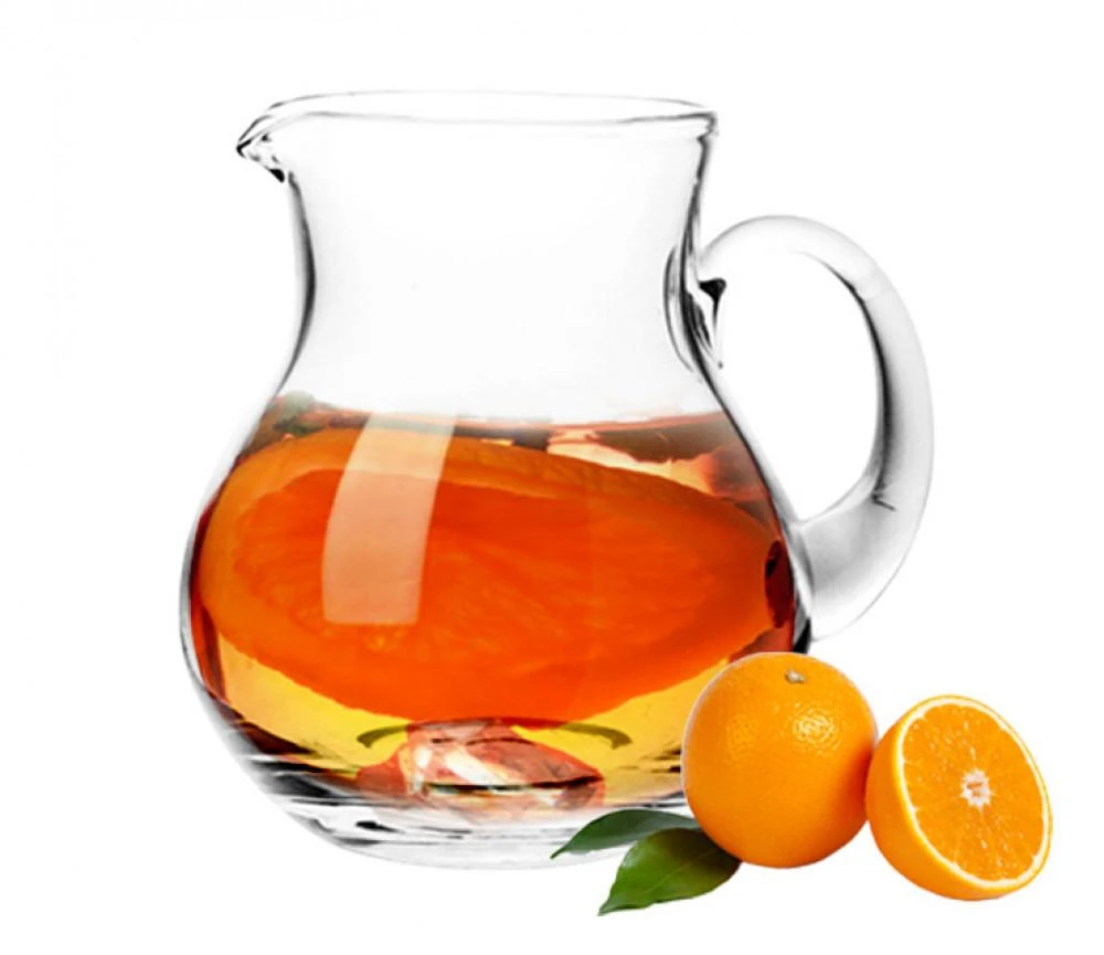 Lumarko Stiklinis gėrimų ąsotis 1.5 litro, ergonomiška rankena ir tikslus snapelis, skaidraus stiklo ąsotis šaltiems gėrimams, 1.5L stiklinis indas vandeniui, stilingas stalo serviravimo indas