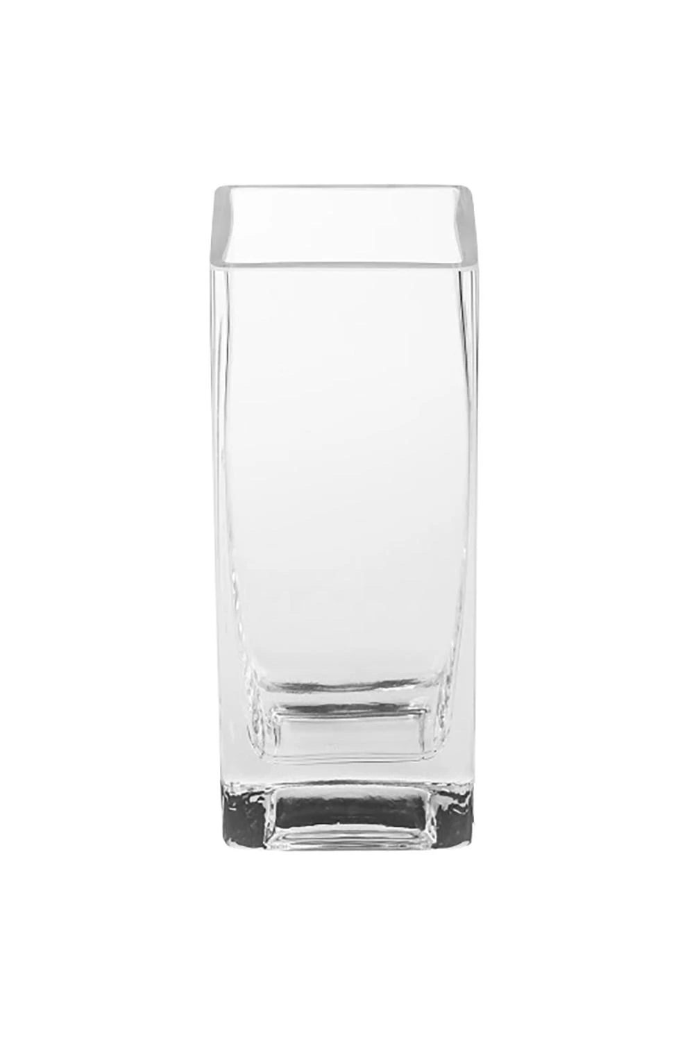 Mondex Glass vase square 10x10 cm h 20 cm
