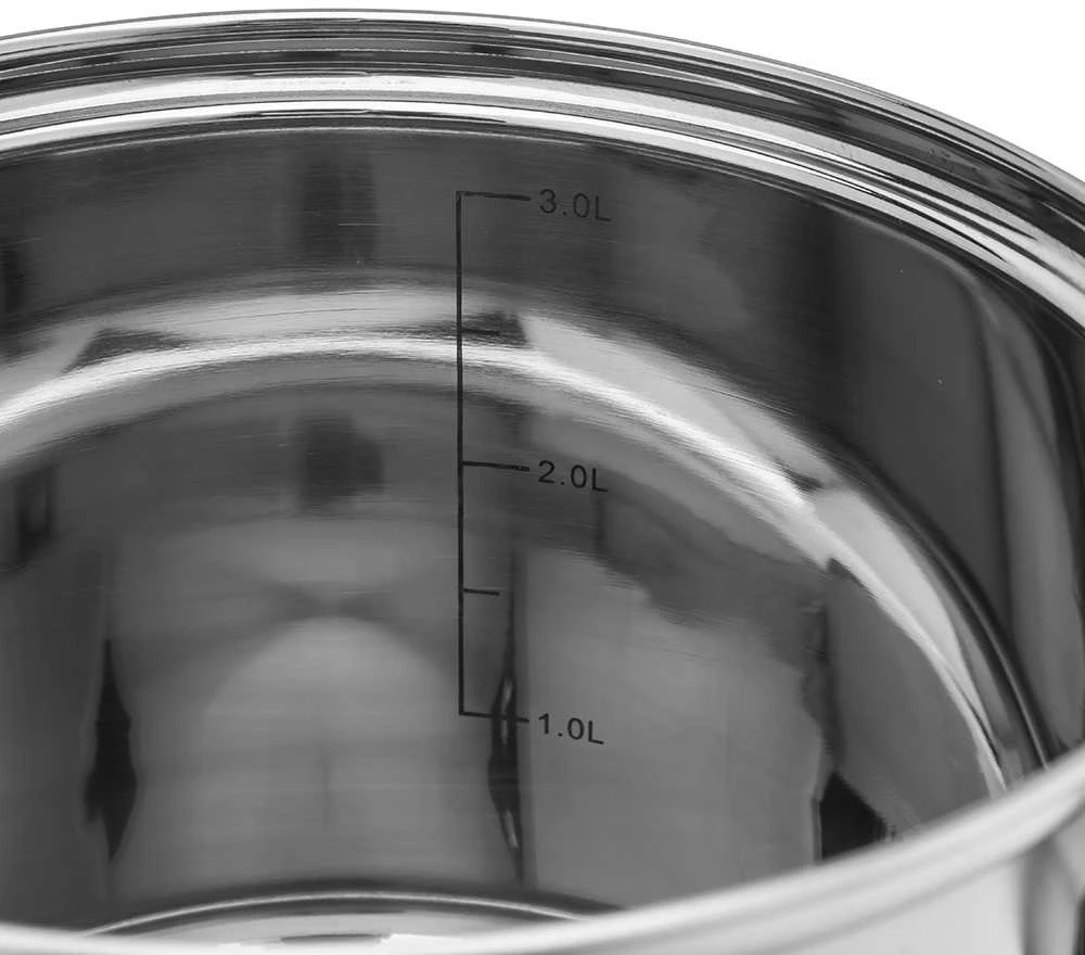Emilio stainless steel casserole 18cm su dangčiu 3,3L