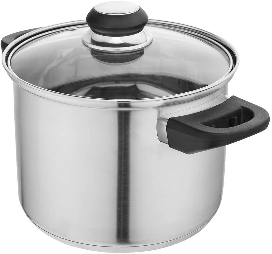 Emilio stainless steel casserole 20 cm su dangčiu 4,3L