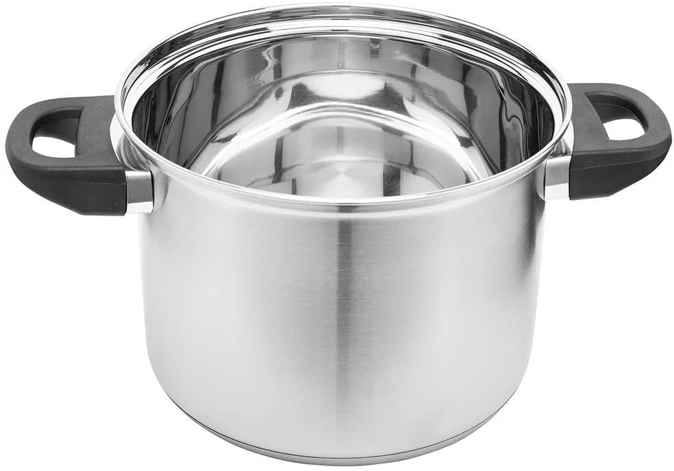 Emilio stainless steel casserole 20 cm su dangčiu 4,3L