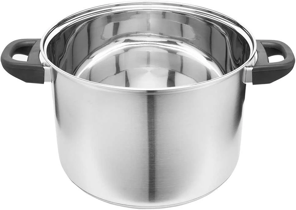 Emilio stainless steel casserole 22 cm su dangčiu 5,6L