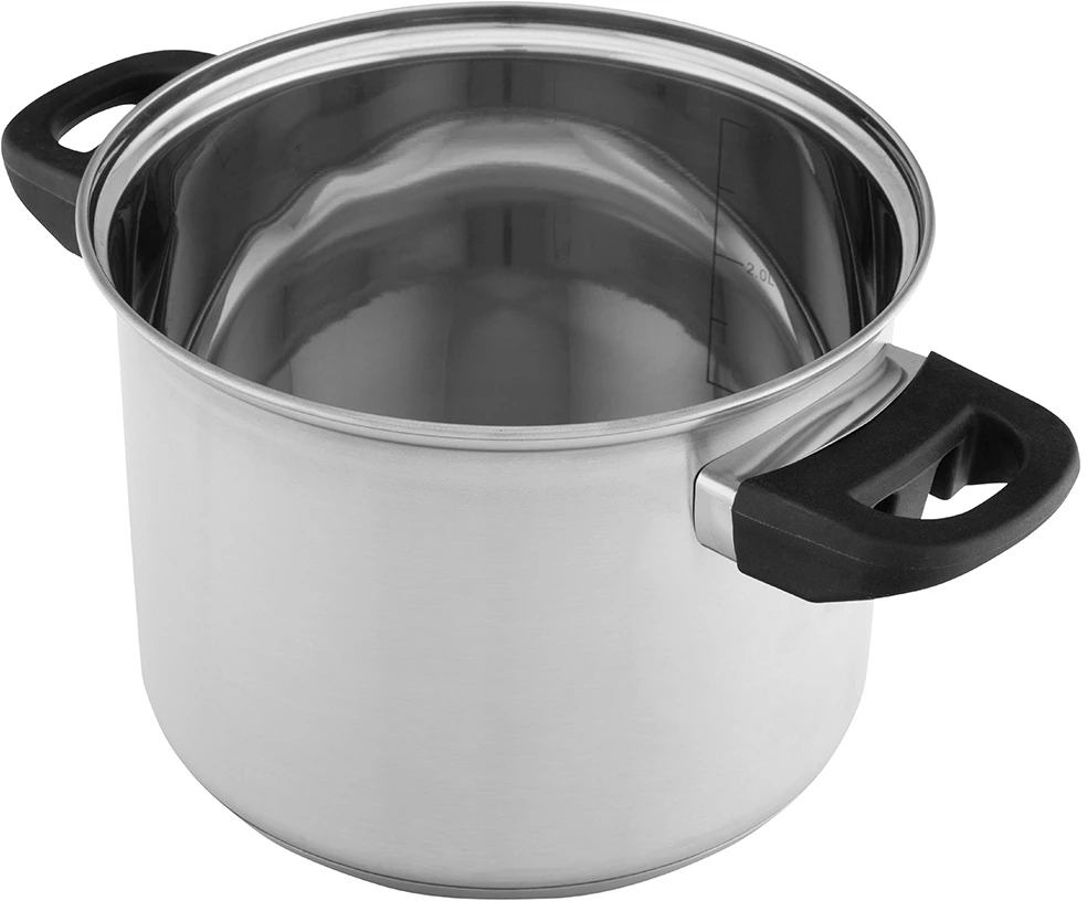 Emilio stainless steel casserole 18cm su dangčiu 3,3L