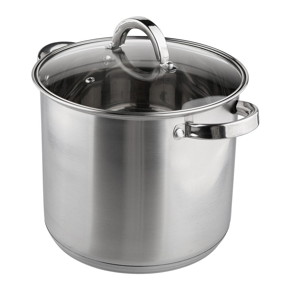 Puodas su dangteliu, 22 cm aukščio, plieno, dujų indukcija, Altom Design Fabio, 7 l