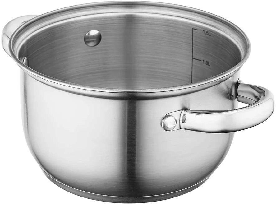 Altom Design Fabio stainless steel casserole 16cm 1,9 L su dangčiu
