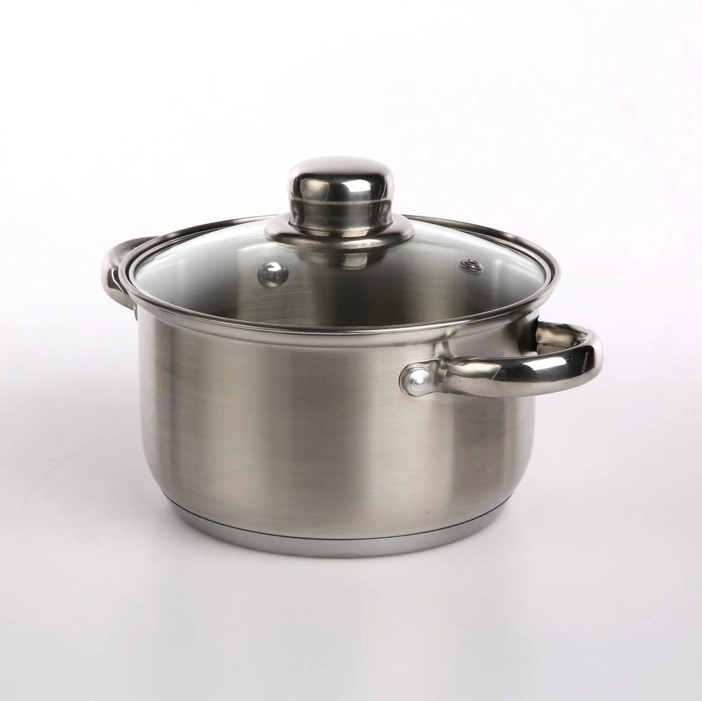 Altom Design Fabio stainless steel casserole 16cm 1,9 L su dangčiu