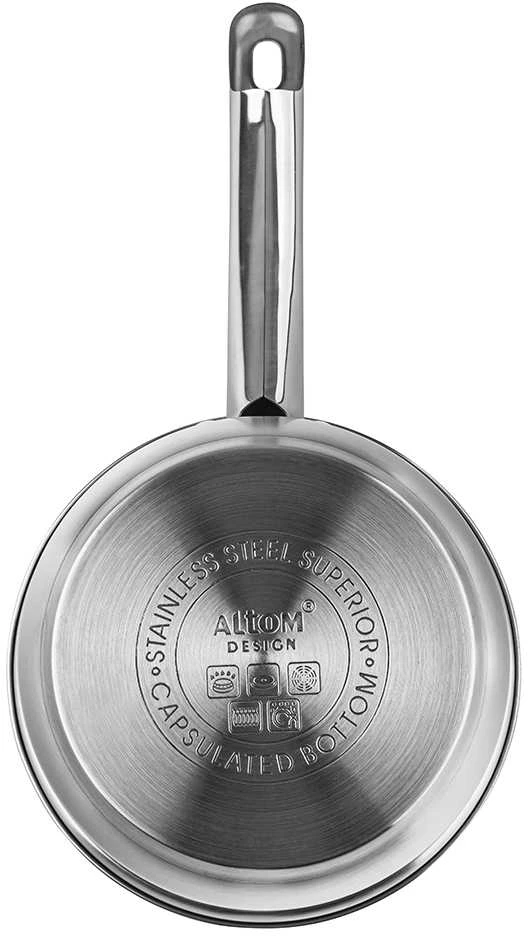Fabio stainless steel sauce pan 16 cm 1,9 su dangčiu