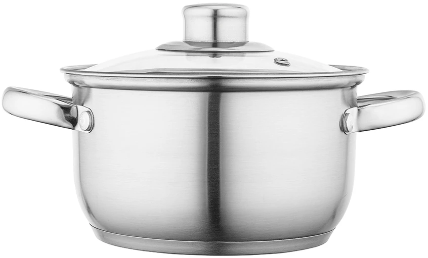 Altom Design Fabio stainless steel casserole 16cm 1,9 L su dangčiu