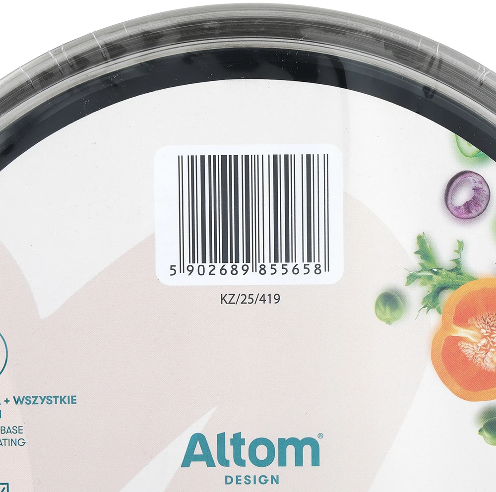 Altom Design Fabio stainless steel casserole 16cm 1,9 L su dangčiu