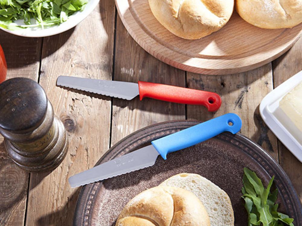 Ms Tworzywa breakfast peilis with stainless blade 10 cm mix color