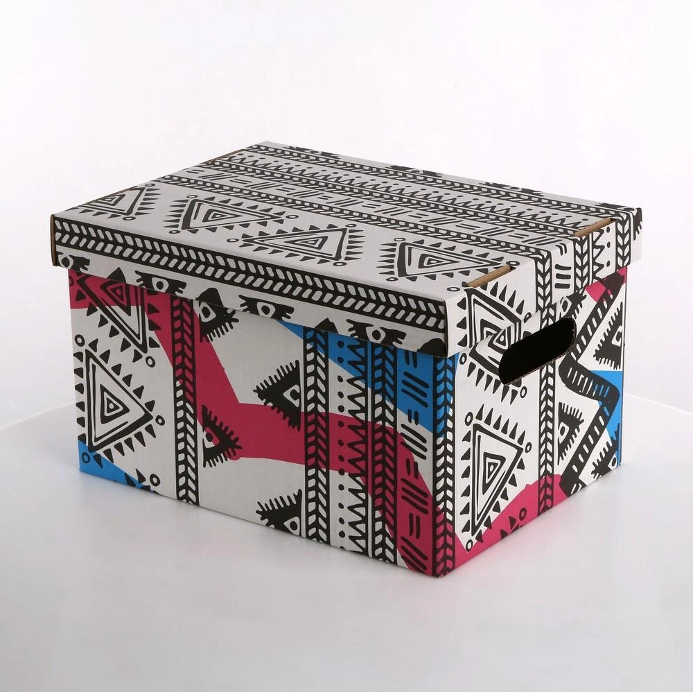 Dekoratyvinė kartoninė dėžutė 35x26x21 cm