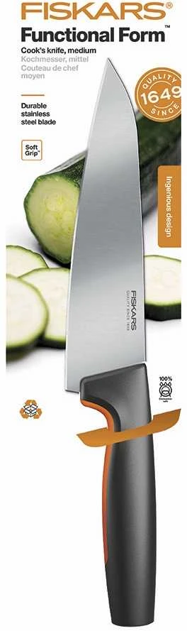 Fiskars Functional Form vidutinis virėjo peilis
