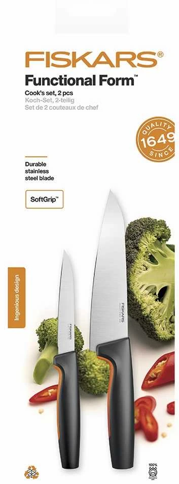 Virėjo peilių rinkinys Fiskars Functional Form FF 2 vnt.