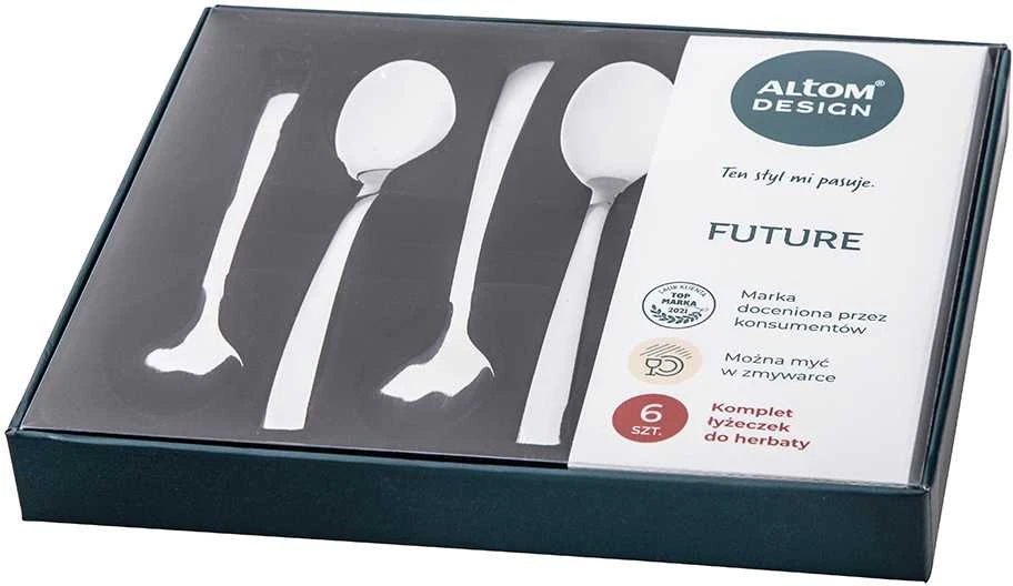 „Future“ arbatinių šaukštelių rinkinys, 6 vnt., dėžutėje
