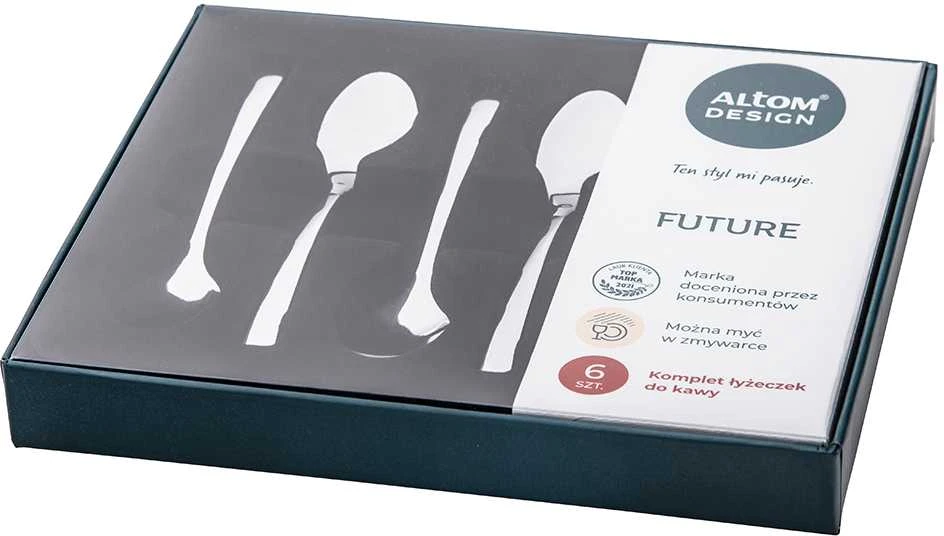 „Future“ kavos šaukštelių rinkinys, 6 vnt., dėžutėje
