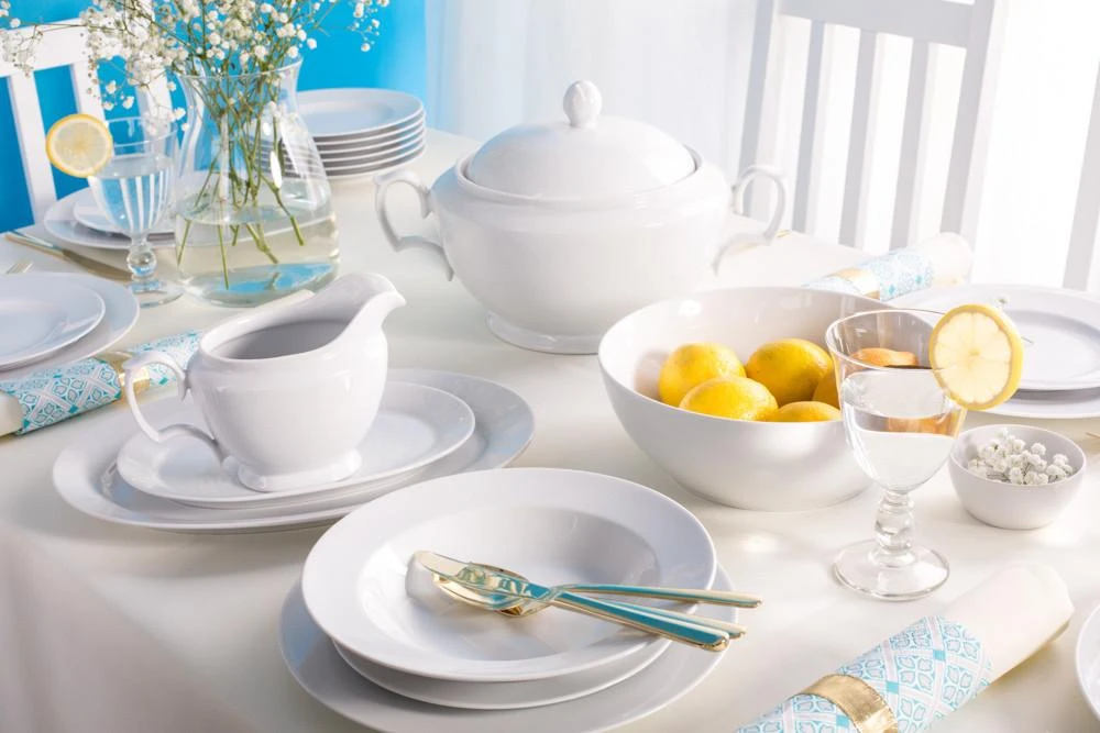 Porcelana MariaPaula MARIAPAULA CLASSIC Baltas VAKARIENIS RINKINYS 23.06