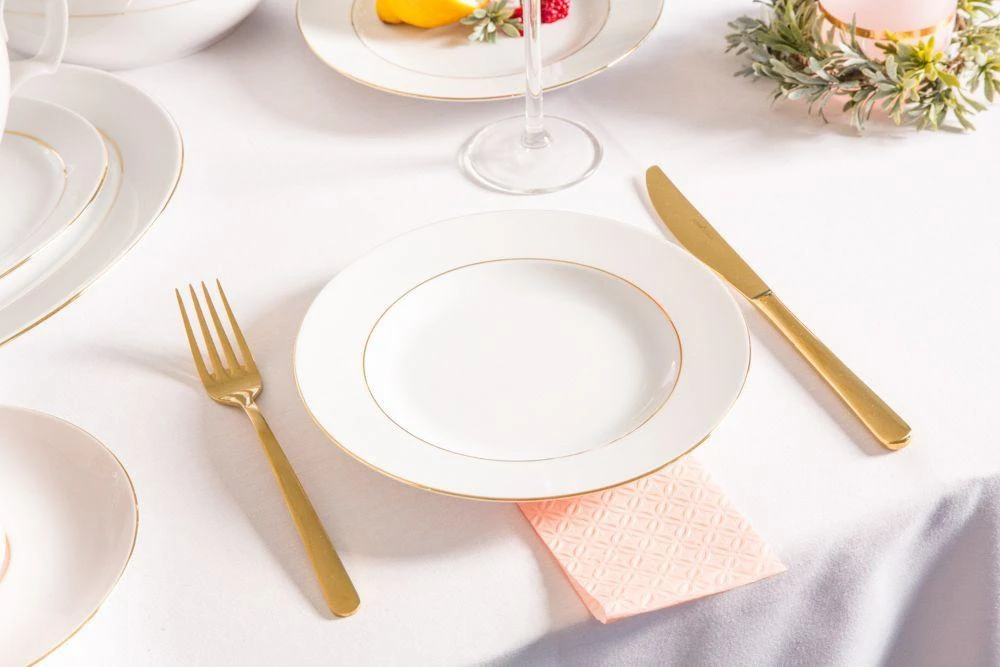 MariaPaula Klasyka Golden line desert plate 20cm