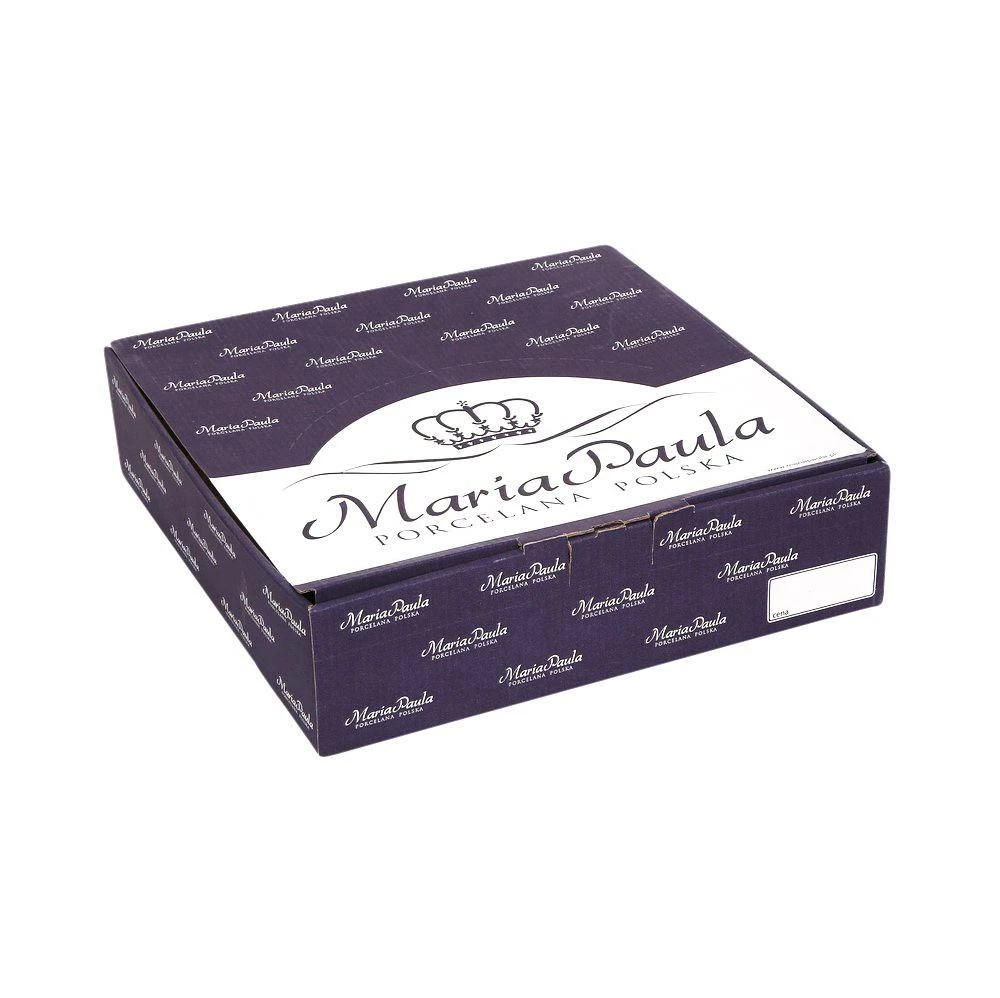 Porcelianinė pietų lėkštė MariaPaula Classic Gold, baltos sp., ø 26 cm