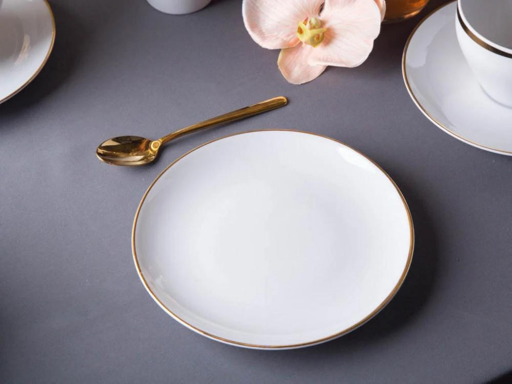 Porcelana Mariapaula MariaPaula Moderna Gold dessert plate 20,5cm