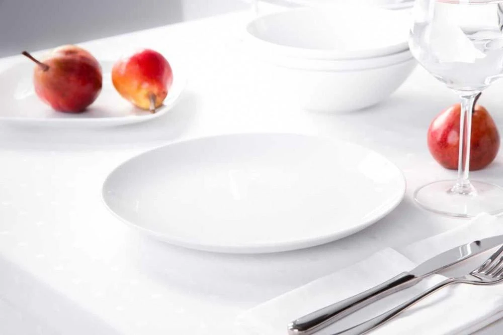 Porcelana Mariapaula MariaPaula Moderna Baltas flat plate 24cm
