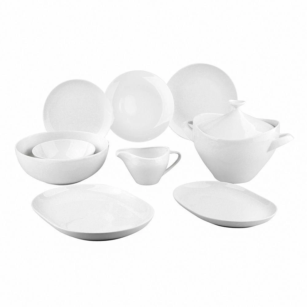 Lumarko MariaPaula Moderna Baltas dinner set 6/24