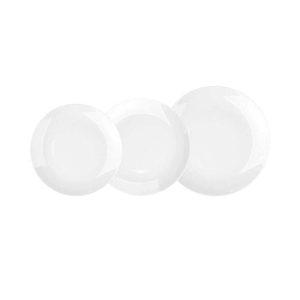 Porcelana MariaPaula MARIAPAULA MODERNAUS BALTA VAKARIENIO RINKINYS 6/18